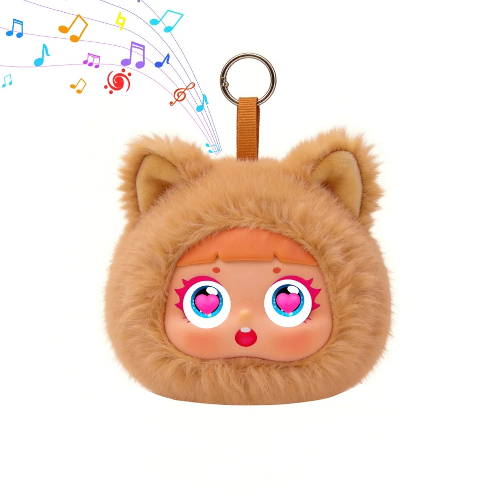 Next Gen Smart Plush AI Speaker 2W Custom Voice Recording Function 2 Inch Eye Display Intelligent Voice Home Education