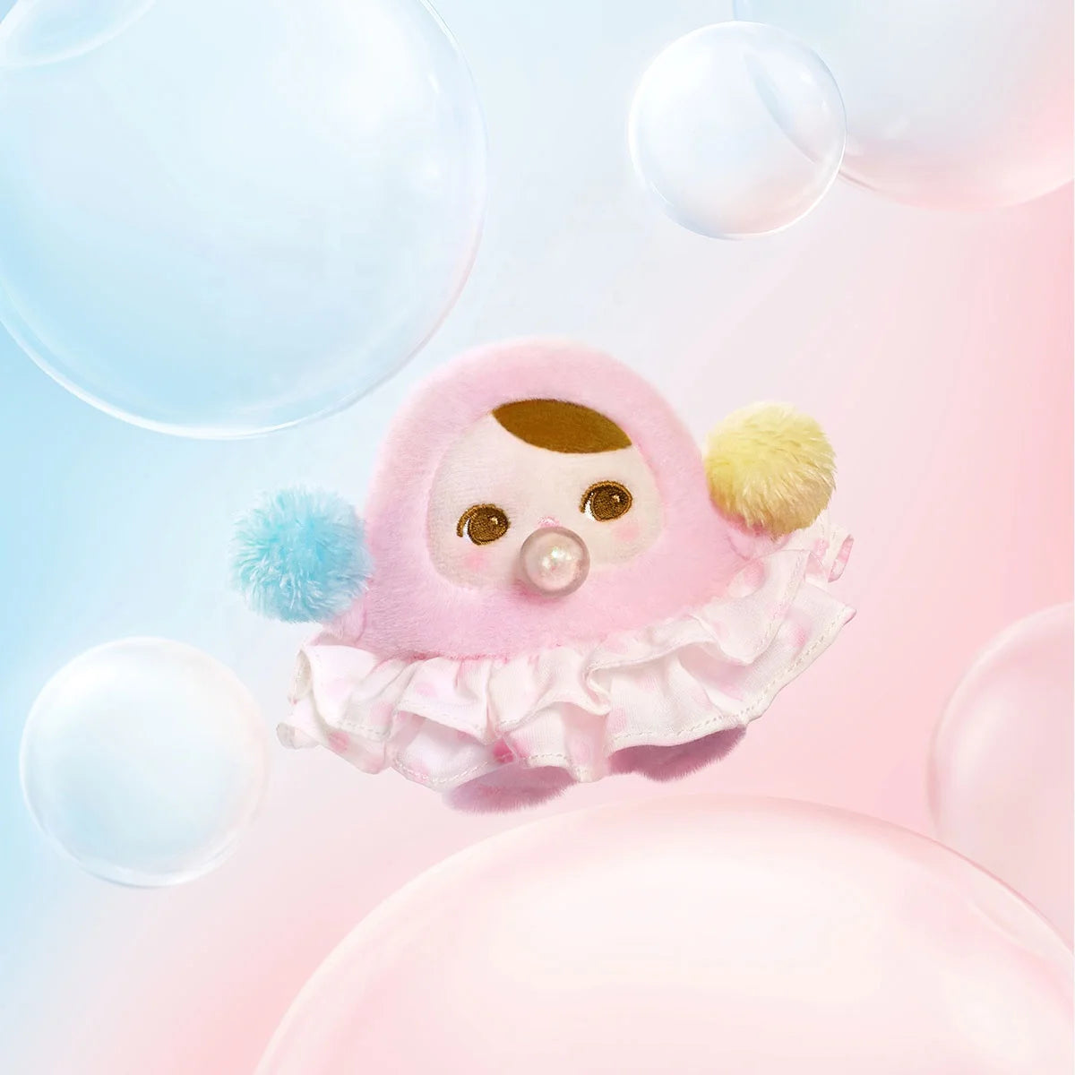 New Arrival Original Pop Mart Colorful Pucky Beanie Bubble up Series Plush Toy Doll Keychain Pendant Blind Mystery Boxes