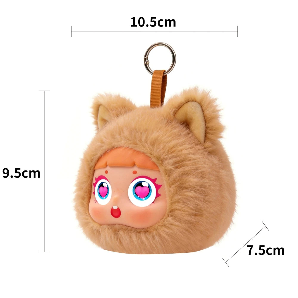 Next Gen Smart Plush AI Speaker 2W Custom Voice Recording Function 2 Inch Eye Display Intelligent Voice Home Education
