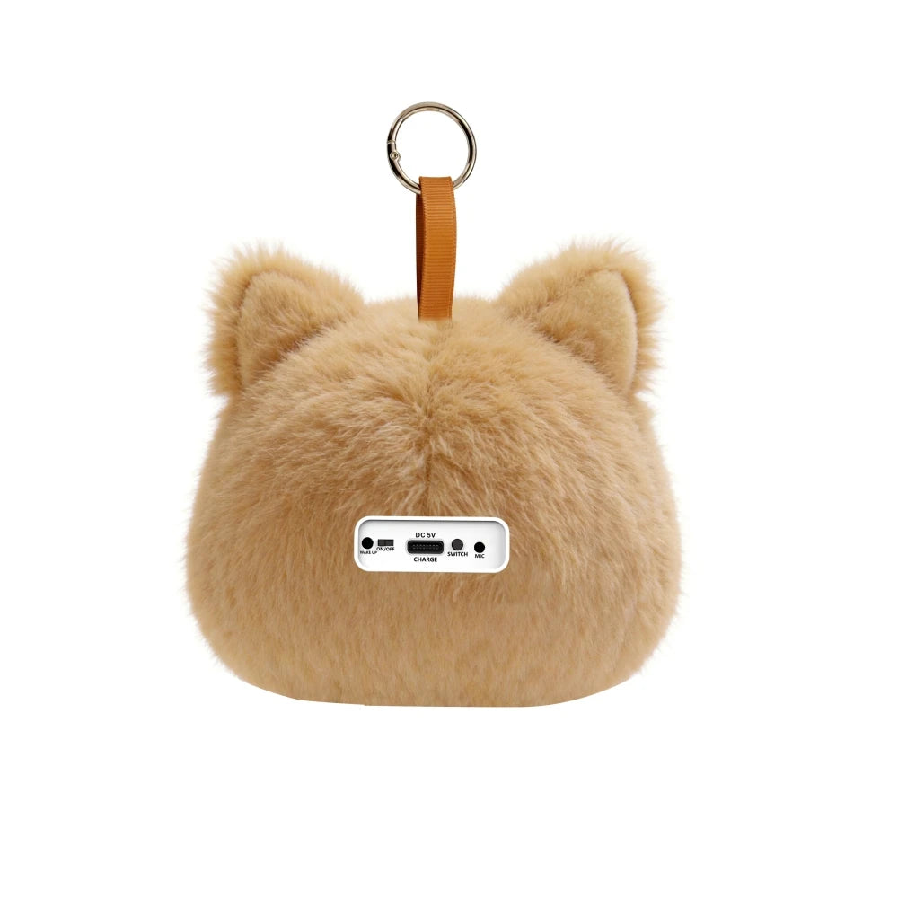 Next Gen Smart Plush AI Speaker 2W Custom Voice Recording Function 2 Inch Eye Display Intelligent Voice Home Education
