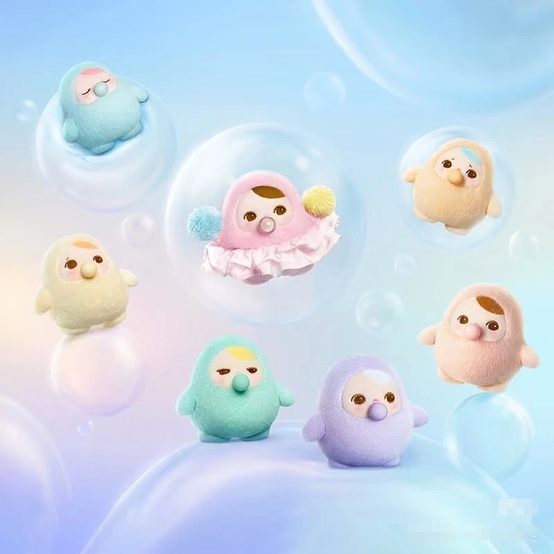 100% Authentic Poop Mart Colorful Pucky Beanie Bubble up Series Plush Toy Doll Keychain Pendant Blind Boxes