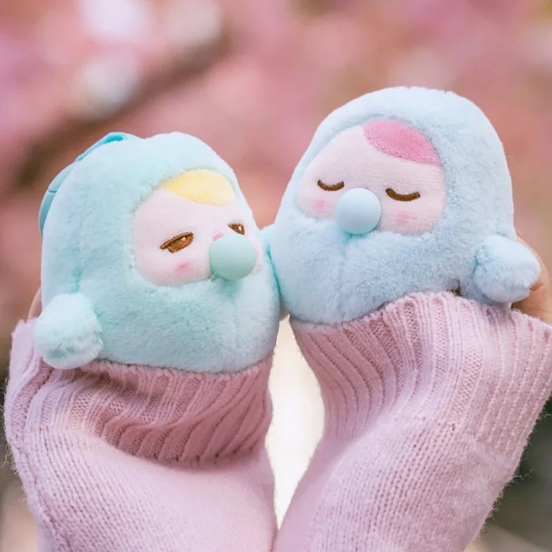 Popmart Pucky Beanie Bubble Up Series Blind Box Plush Pendant Toys Doll Cute Anime Figure Bag Decor Collection Doll Brithday Gif