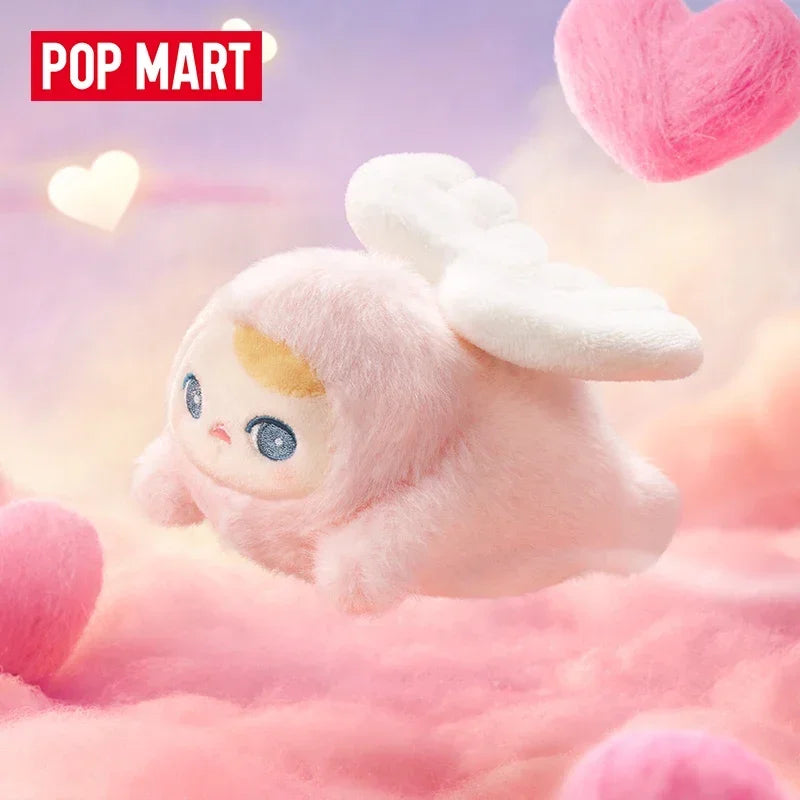 New Genuine POP MART PUCKY BEANIE BABIES FLYING Series Blind Box Guess Bag Ornament Home Decor Desktop Cute Toys Christmas Gift