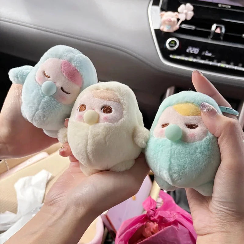 Popmart Pucky Beanie Bubble Up Series Blind Box Plush Pendant Toys Doll Cute Anime Figure Bag Decor Collection Doll Brithday Gif