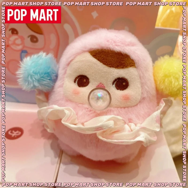 In Stock Genuine Pop Mart Pucky Bean Bubble Series Blind Box Cute Vinyl Plush Pendant Kawaii Pucky Mystery Box Birthday Gifts