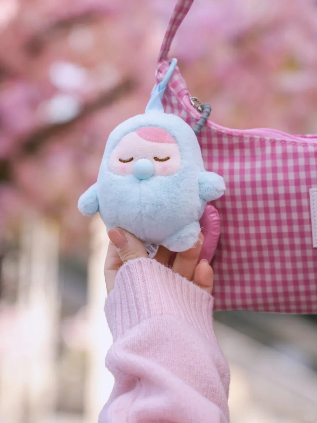 Popmart Pucky Beanie Bubble Up Series Blind Box Plush Pendant Toys Doll Cute Anime Figure Bag Decor Collection Doll Brithday Gif
