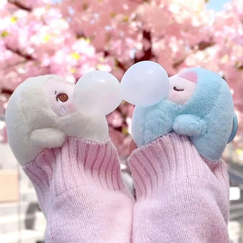 Popmart Pucky Beanie Bubble Up Series Blind Box Plush Pendant Toys Doll Cute Anime Figure Bag Decor Collection Doll Brithday Gif