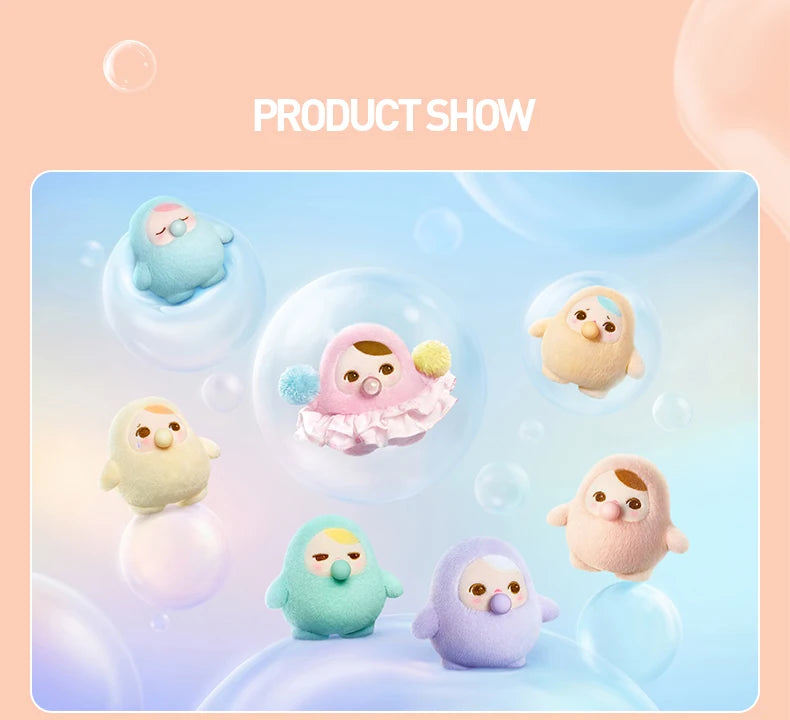 POP MART PUCKY BEANIE BUBBLE UP SERIES-Plush Pendant Trendy Blind Random Box Toys Mystery Box Guess Bag Action Figure Surprise