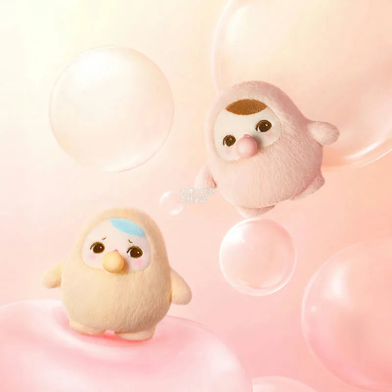 Popmart Pucky Beanie Bubble Up Series Blind Box Plush Pendant Toys Doll Cute Anime Figure Bag Decor Collection Doll Brithday Gif