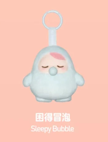 Genuine POP MART Pucky Bean Bubble Up Series Pendant Blind Box Trendy Toy Bag Pendant Decoration Cute Friends Gift Companion