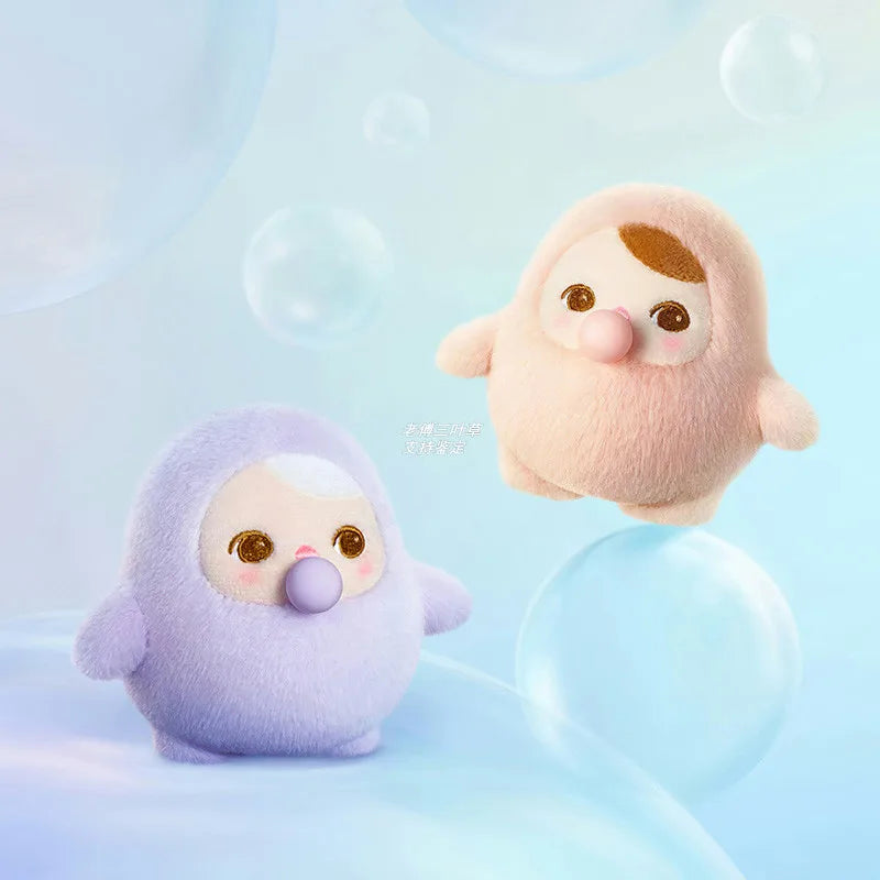 Popmart Pucky Beanie Bubble Up Series Blind Box Plush Pendant Toys Doll Cute Anime Figure Bag Decor Collection Doll Brithday Gif