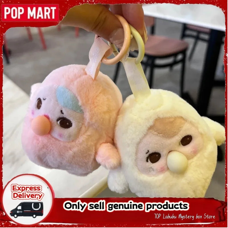 POP MART Original Pucky Beanie Bubble Up Series Blind Box Cute Bag Decor Pendant Doll Gift Mystery Box Toy customized Keychain