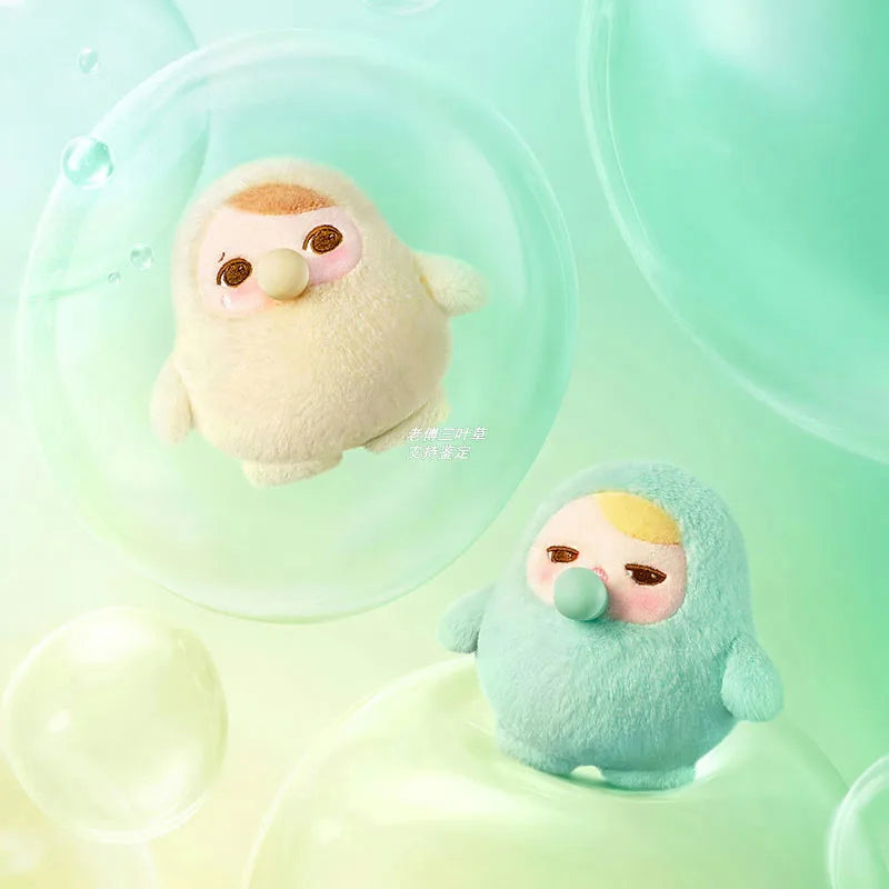 Popmart Pucky Beanie Bubble Up Series Blind Box Plush Pendant Toys Doll Cute Anime Figure Bag Decor Collection Doll Brithday Gif