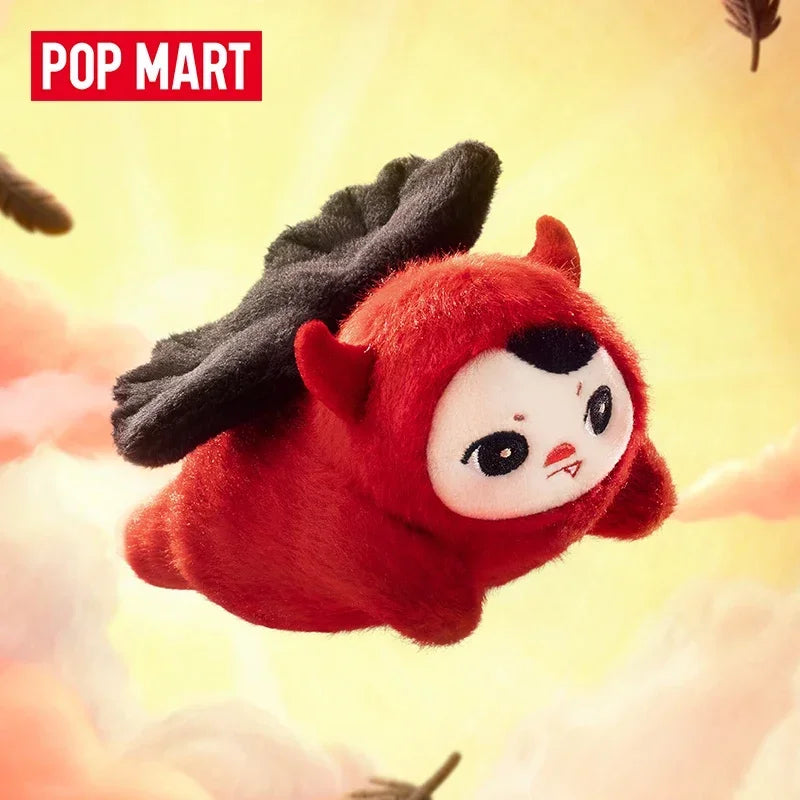 New Genuine POP MART PUCKY BEANIE BABIES FLYING Series Blind Box Guess Bag Ornament Home Decor Desktop Cute Toys Christmas Gift