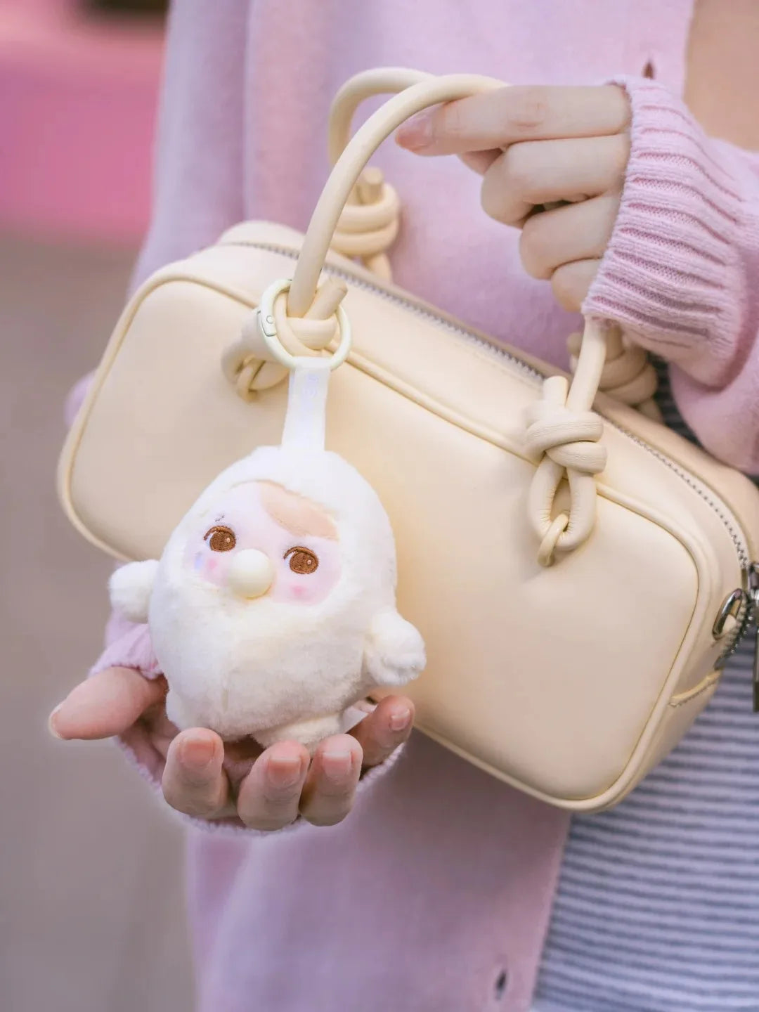 Popmart Pucky Beanie Bubble Up Series Blind Box Plush Pendant Toys Doll Cute Anime Figure Bag Decor Collection Doll Brithday Gif