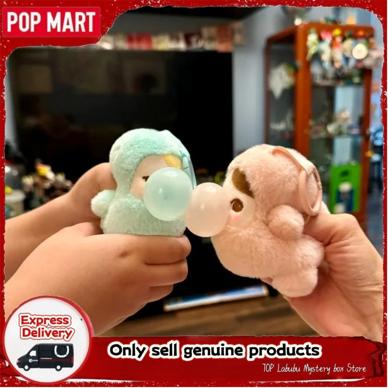 POP MART Original Pucky Beanie Bubble Up Series Blind Box Cute Bag Decor Pendant Doll Gift Mystery Box Toy customized Keychain