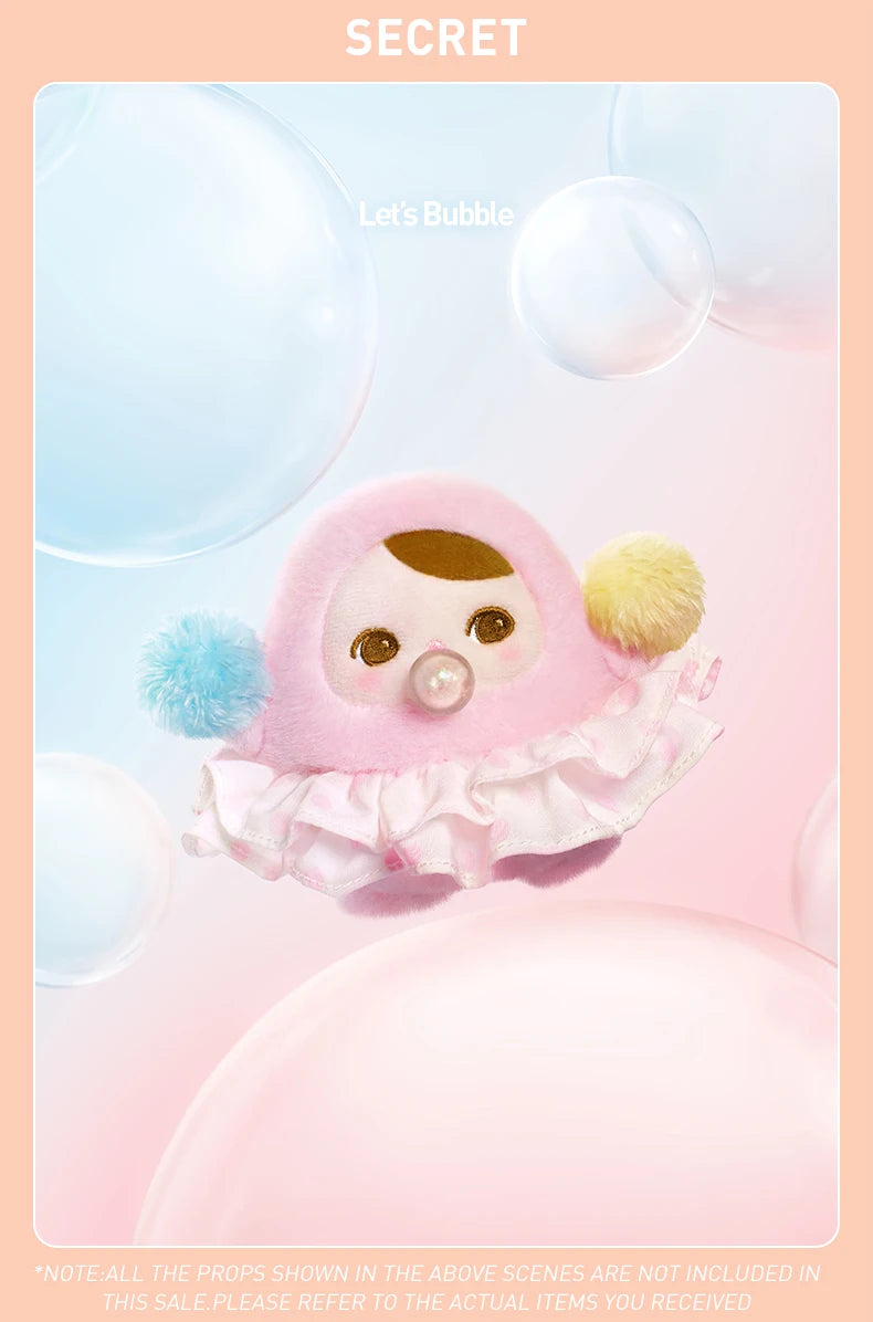 POP MART PUCKY BEANIE BUBBLE UP SERIES Pendant Trendy Blind Box Q Version Model Dolls Cartoon Decor Toys Kawaii Birthday Gift