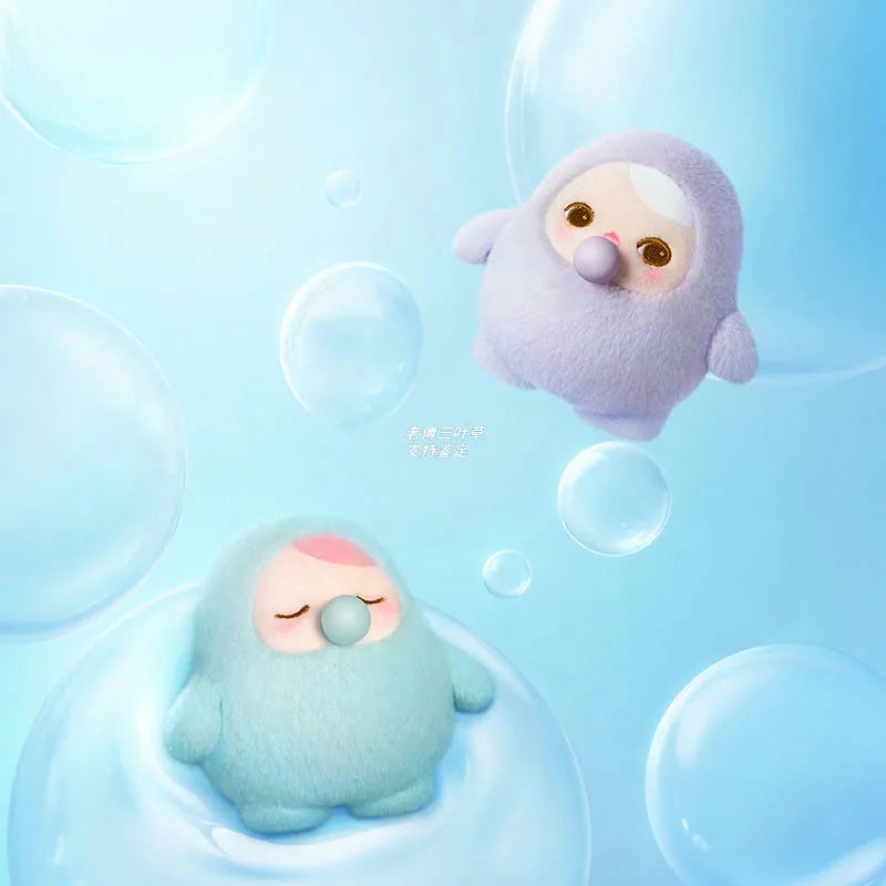 Popmart Pucky Beanie Bubble Up Series Blind Box Plush Pendant Toys Doll Cute Anime Figure Bag Decor Collection Doll Brithday Gif
