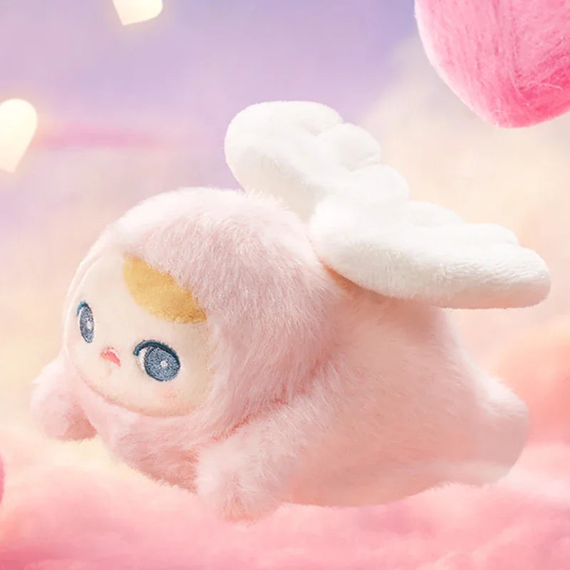 New Genuine POP MART PUCKY BEANIE BABIES FLYING Series Blind Box Guess Bag Ornament Home Decor Desktop Cute Toys Christmas Gift