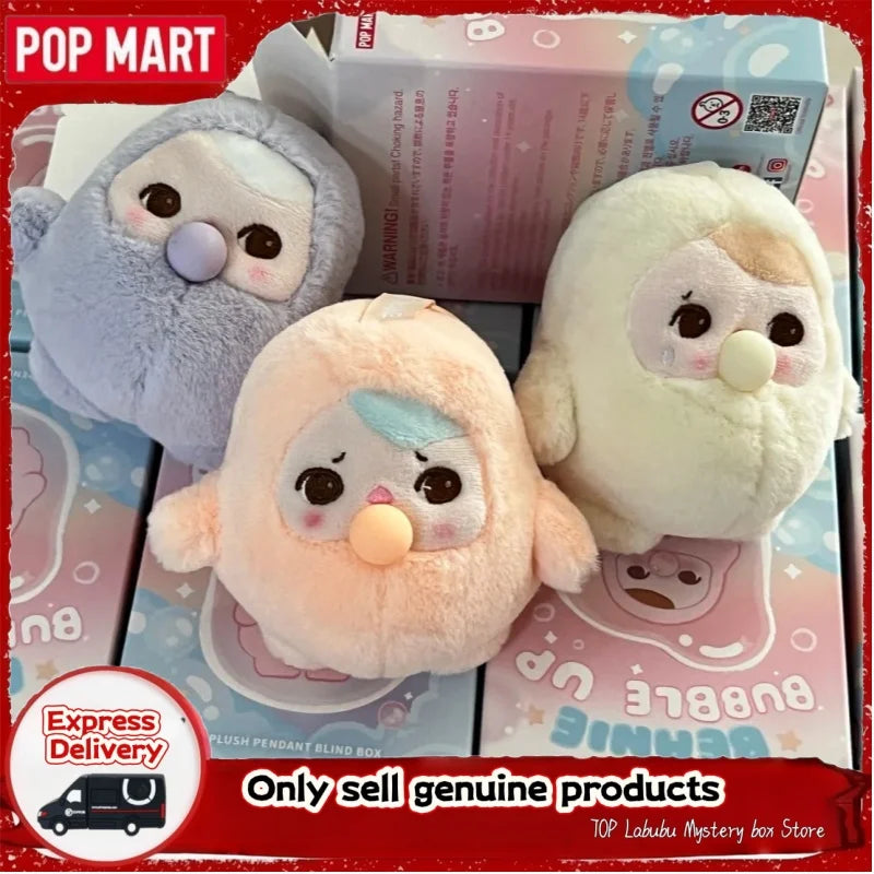 POP MART Original Pucky Beanie Bubble Up Series Blind Box Cute Bag Decor Pendant Doll Gift Mystery Box Toy customized Keychain