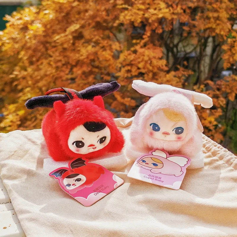 New Genuine POP MART PUCKY BEANIE BABIES FLYING Series Blind Box Guess Bag Ornament Home Decor Desktop Cute Toys Christmas Gift