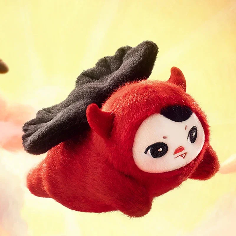 New Genuine POP MART PUCKY BEANIE BABIES FLYING Series Blind Box Guess Bag Ornament Home Decor Desktop Cute Toys Christmas Gift