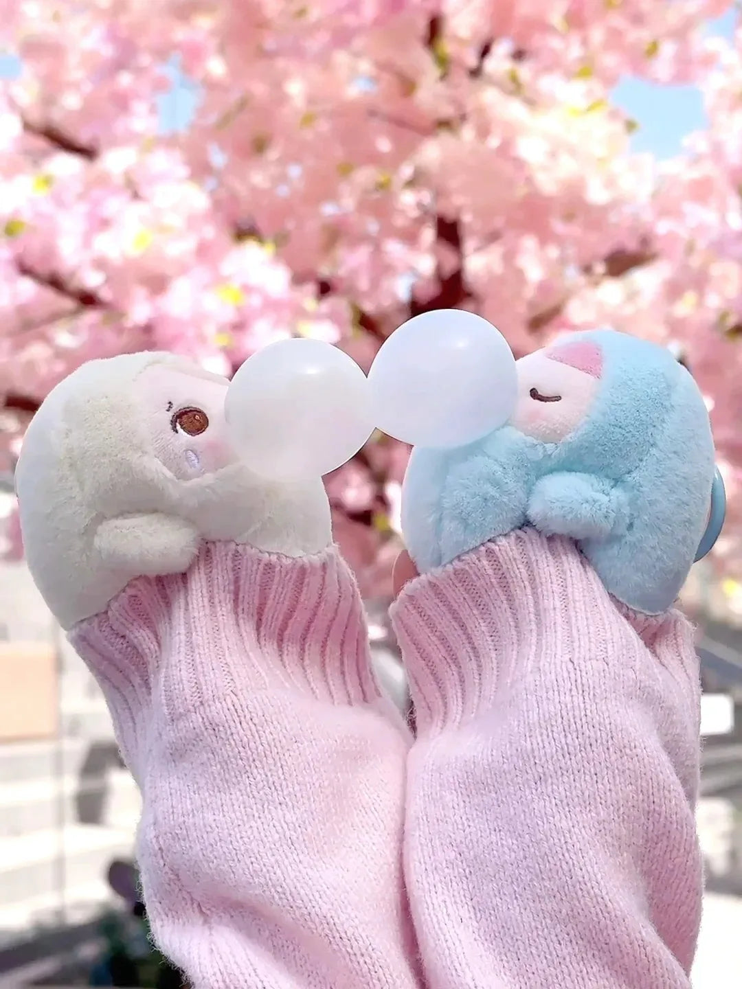Popmart Pucky Beanie Bubble Up Series Blind Box Plush Pendant Toys Doll Cute Anime Figure Bag Decor Collection Doll Brithday Gif