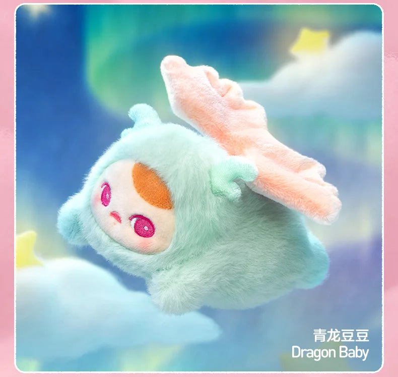 New Genuine POP MART PUCKY BEANIE BABIES FLYING Series Blind Box Guess Bag Ornament Home Decor Desktop Cute Toys Christmas Gift
