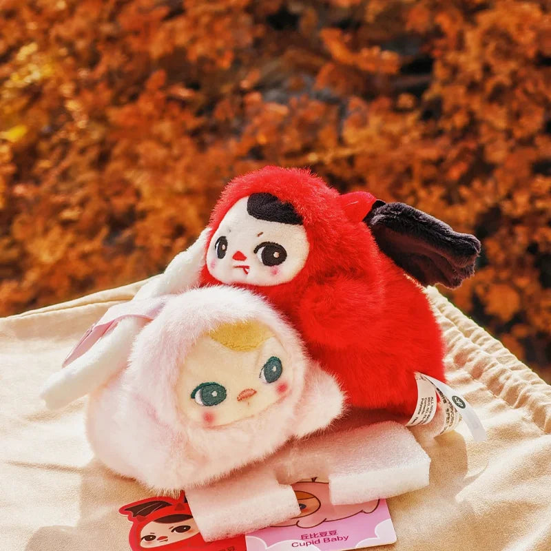 New Genuine POP MART PUCKY BEANIE BABIES FLYING Series Blind Box Guess Bag Ornament Home Decor Desktop Cute Toys Christmas Gift